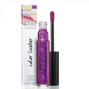 Laura Geller Color Luster Hi-Def Top Coat Lip Gloss. -irridescent Top Coat